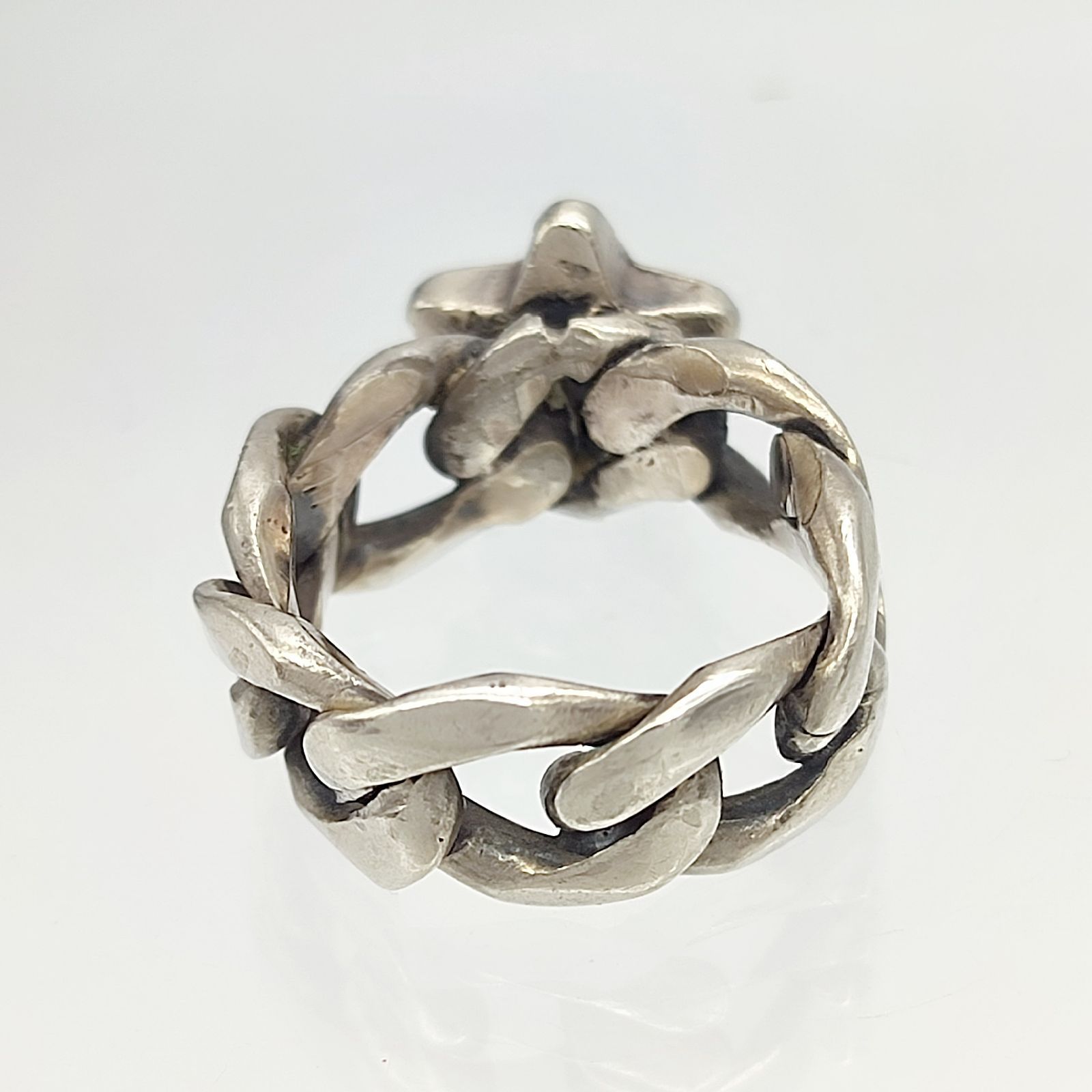 美品】IOSSELLIANI イオッセリアーニ チェーンリング スターストーン