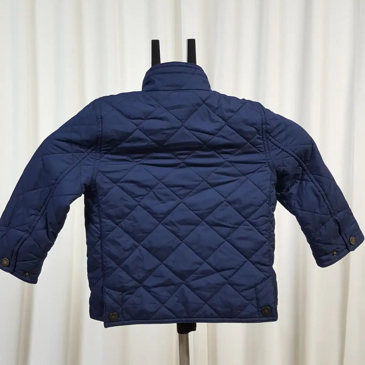 キッズ服(100cm~) ポロラルフローレン ネイビー キルティングコート 