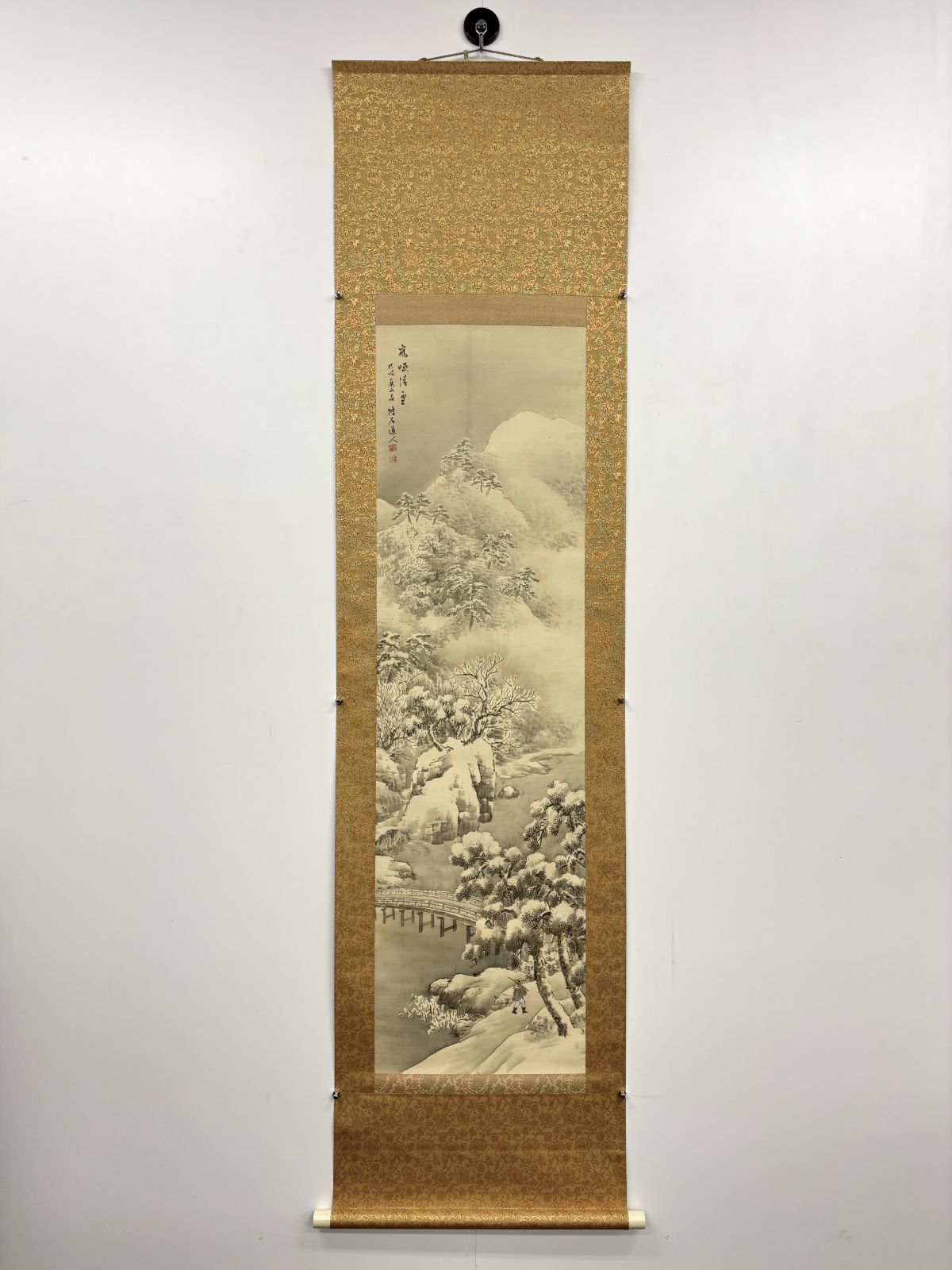 九谷焼毘沙門天 石川県九谷焼 骨董 仏教美術 古美術 金彩の七福神戦いの神