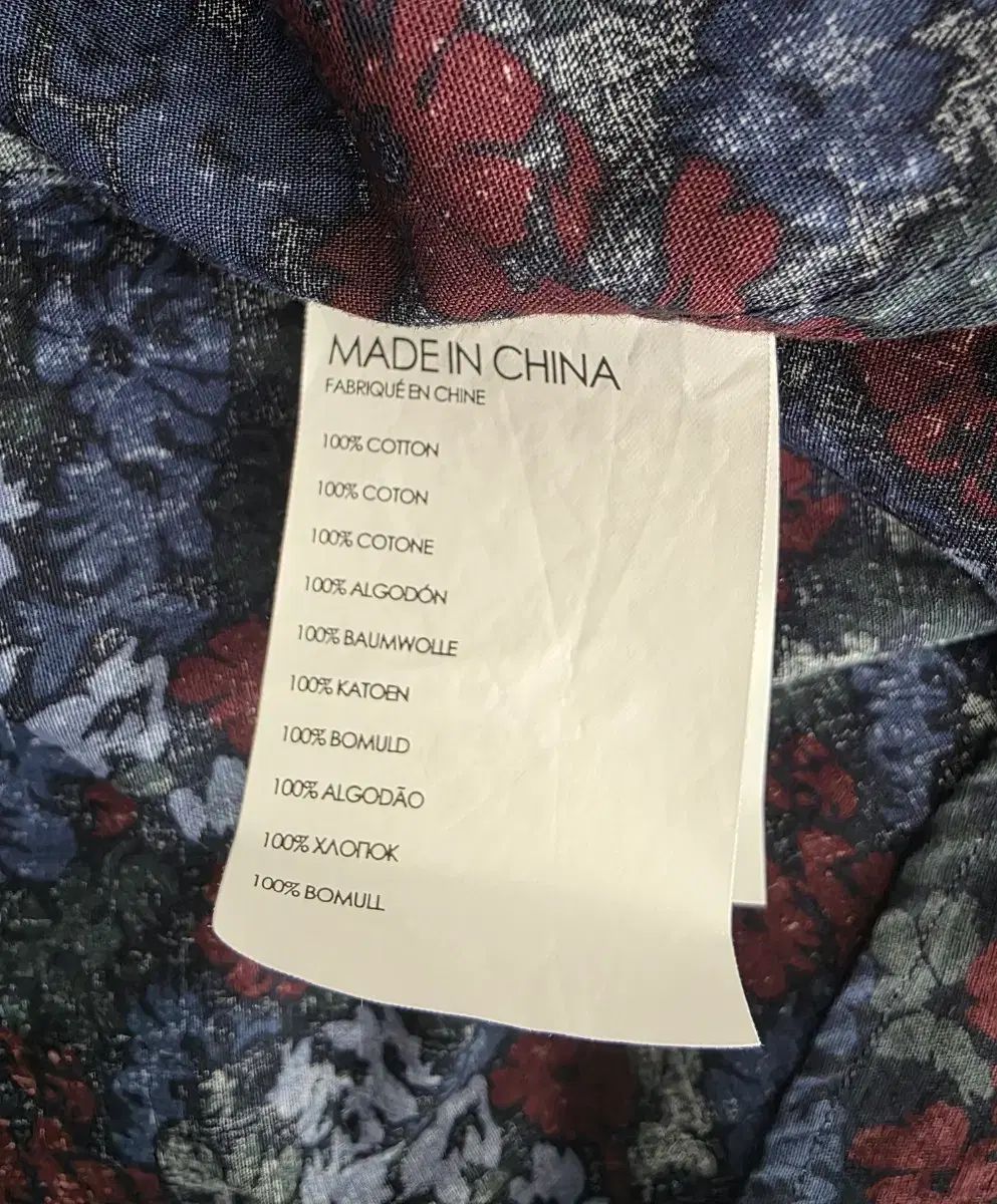 クラブモナコ フローラル シャツ 新 商品 L