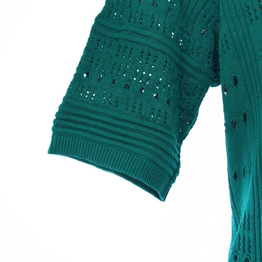 アドーア ADORE ワンピース ロング 半袖 ペチコート付き 38 緑 531