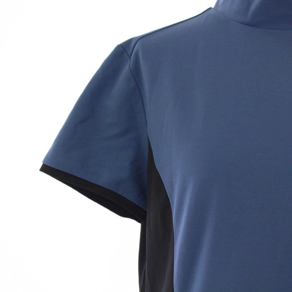 ランバン スポール LANVIN SPORT モックネックワンピース ミニ丈 半袖