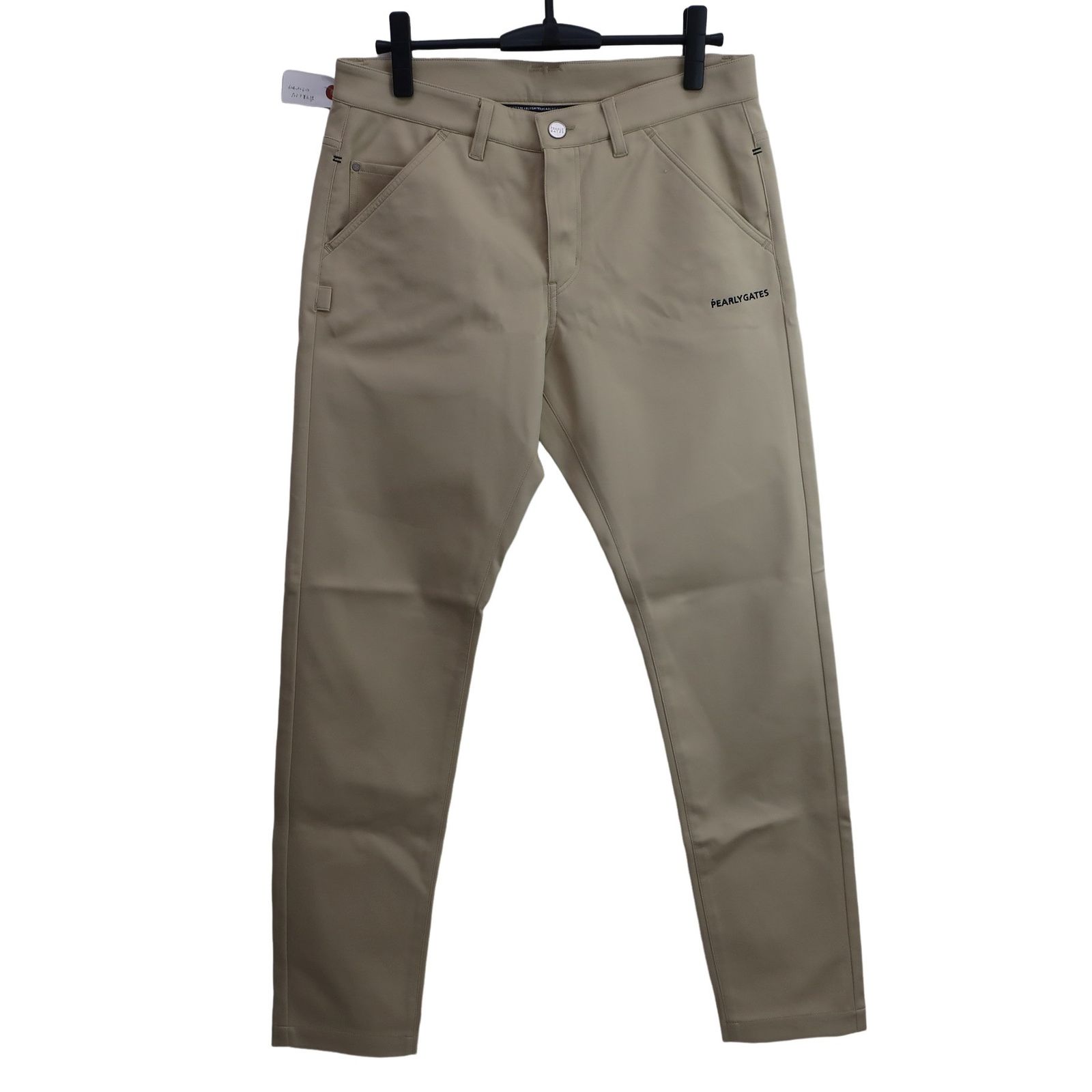 PEARLY GATES メンズパンツ ベージュ ゴルフ パンツ 4 サイズ：4