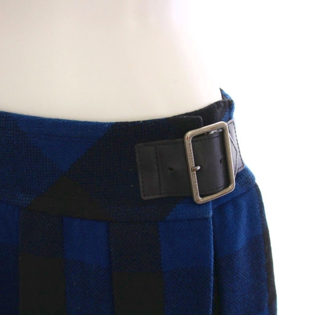 バーバリーブルーレーベル BURBERRY BLUE LABEL ラップスカート ミニ