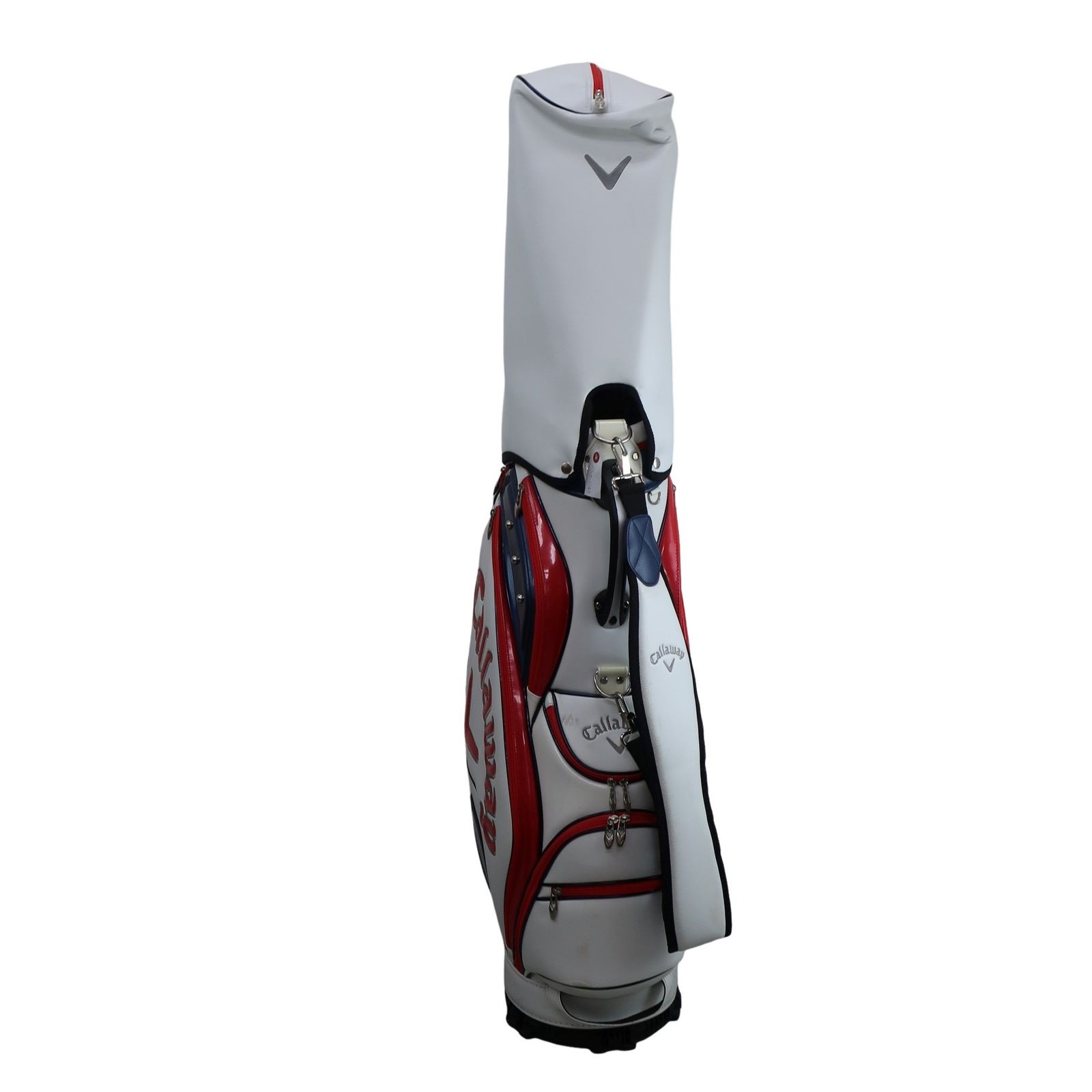 美品 Callaway カートバッグ 白 ネイビー 赤 14分割 大容量 美品 Callaway カートバッグ 白 ネイビー 赤 14分割 大容量 楽天