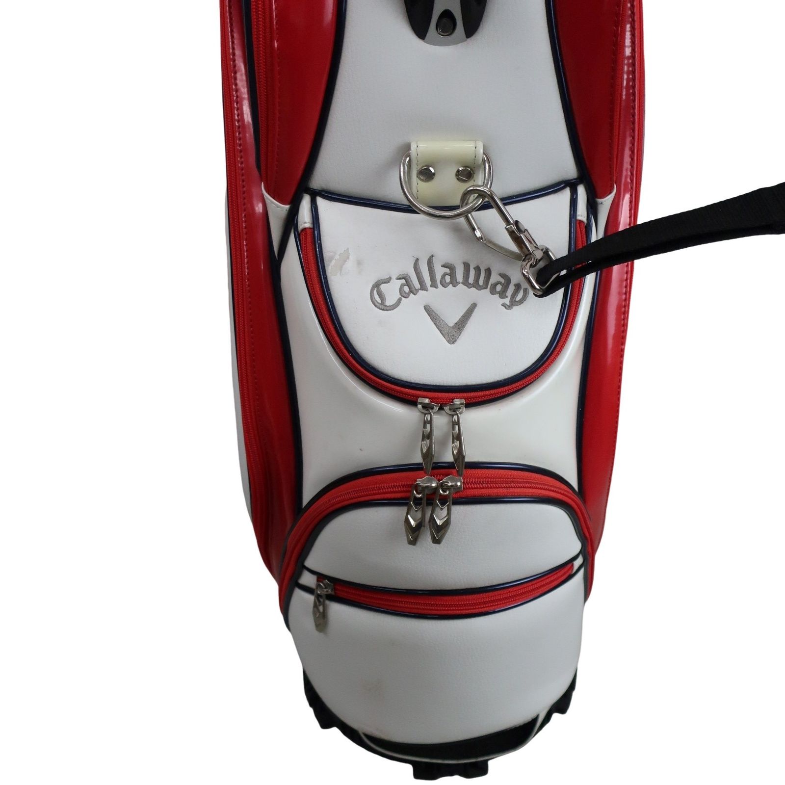 Callaway キャロウェイ 9 5型 キャディバッグ ホワイト ネイビー
