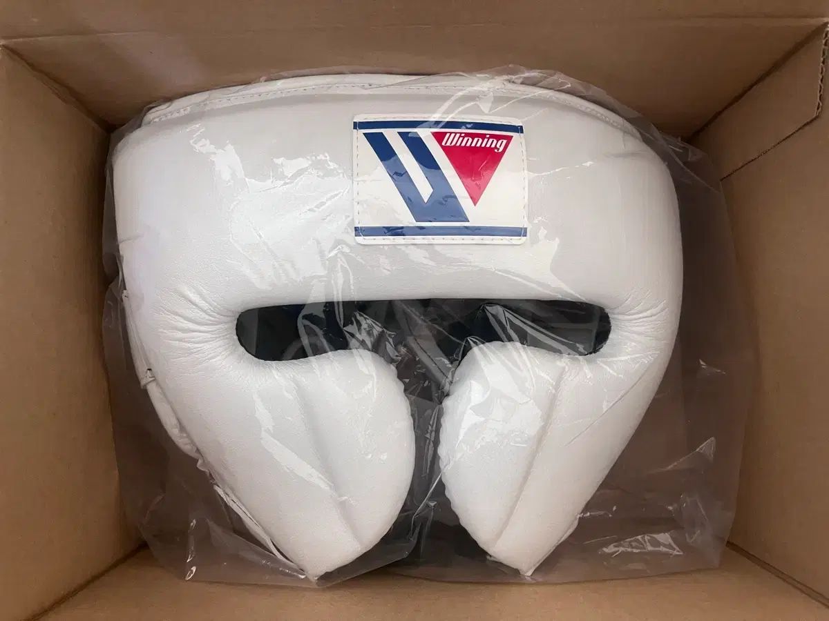 ウィニング t字 ヘッドギア ラージ 白