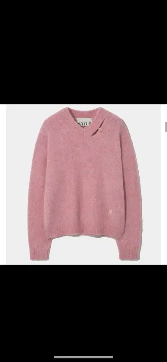 セター ツートン モヘア ニット ピンク m 初回版