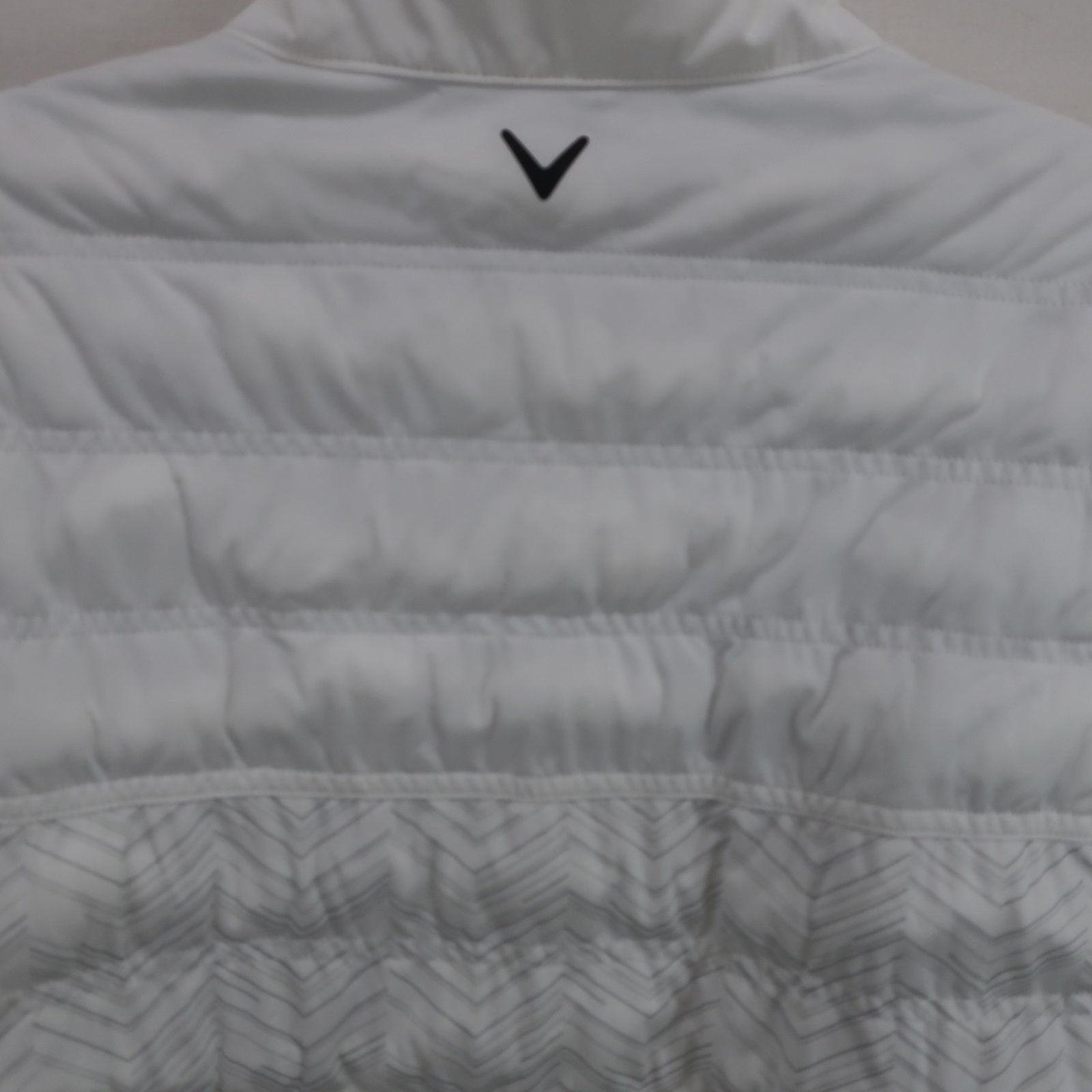 美品】Callaway(キャロウェイ) フルジップ2wayジャケット 白 メンズ M