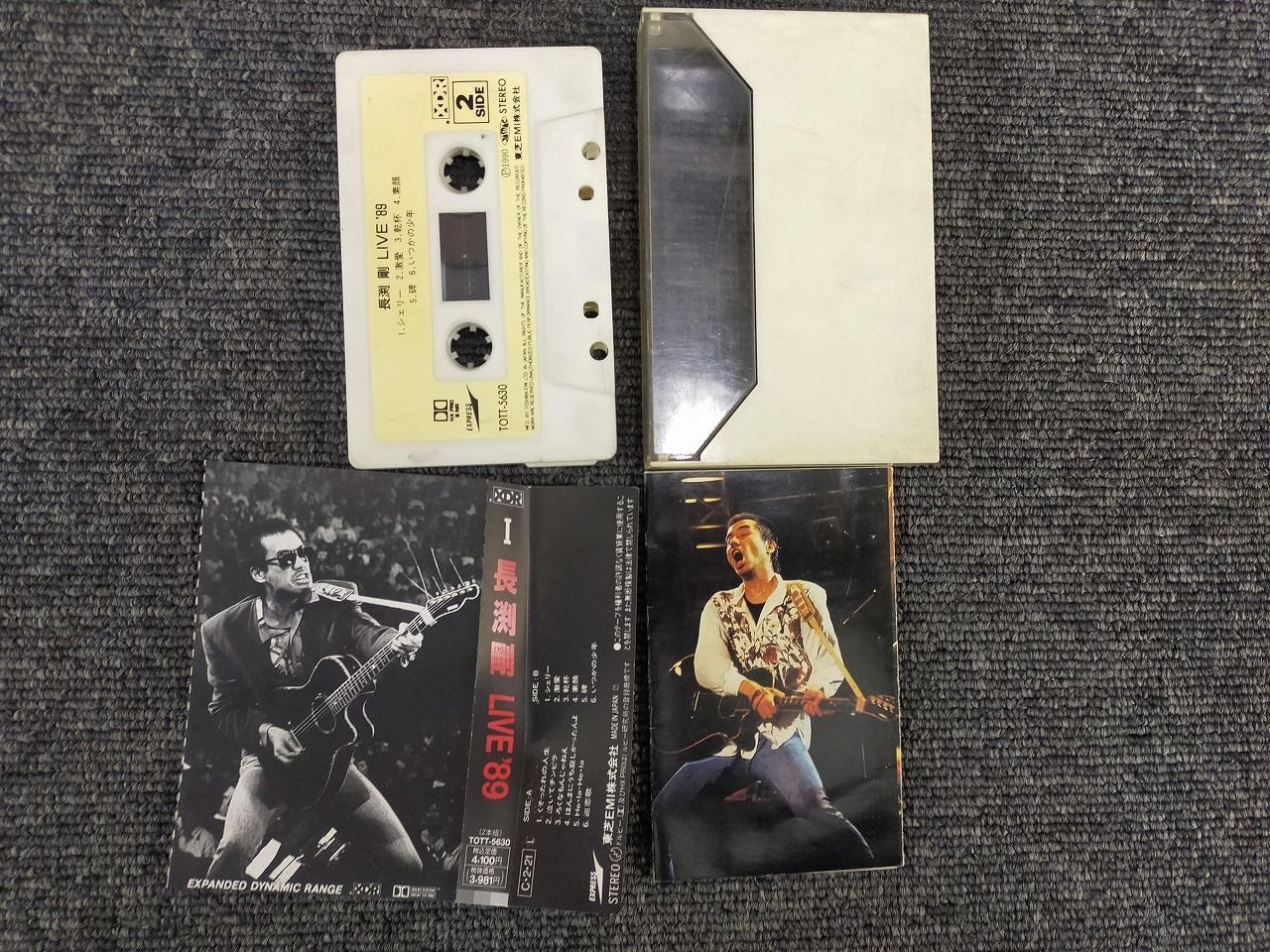 長渕剛LIVE'89 カセットテープ [Music] - メルカリ
