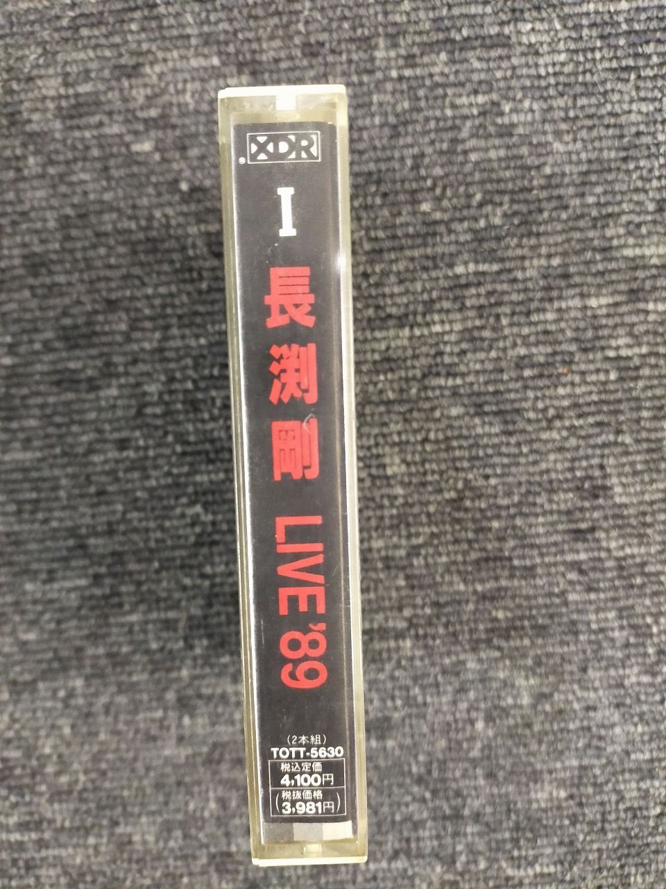 長渕剛LIVE'89 カセットテープ [Music] - メルカリ