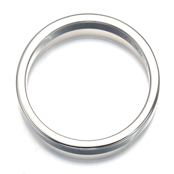 カルティエ リング Cドゥ エングレーブド ウェディング 53号 Pt950