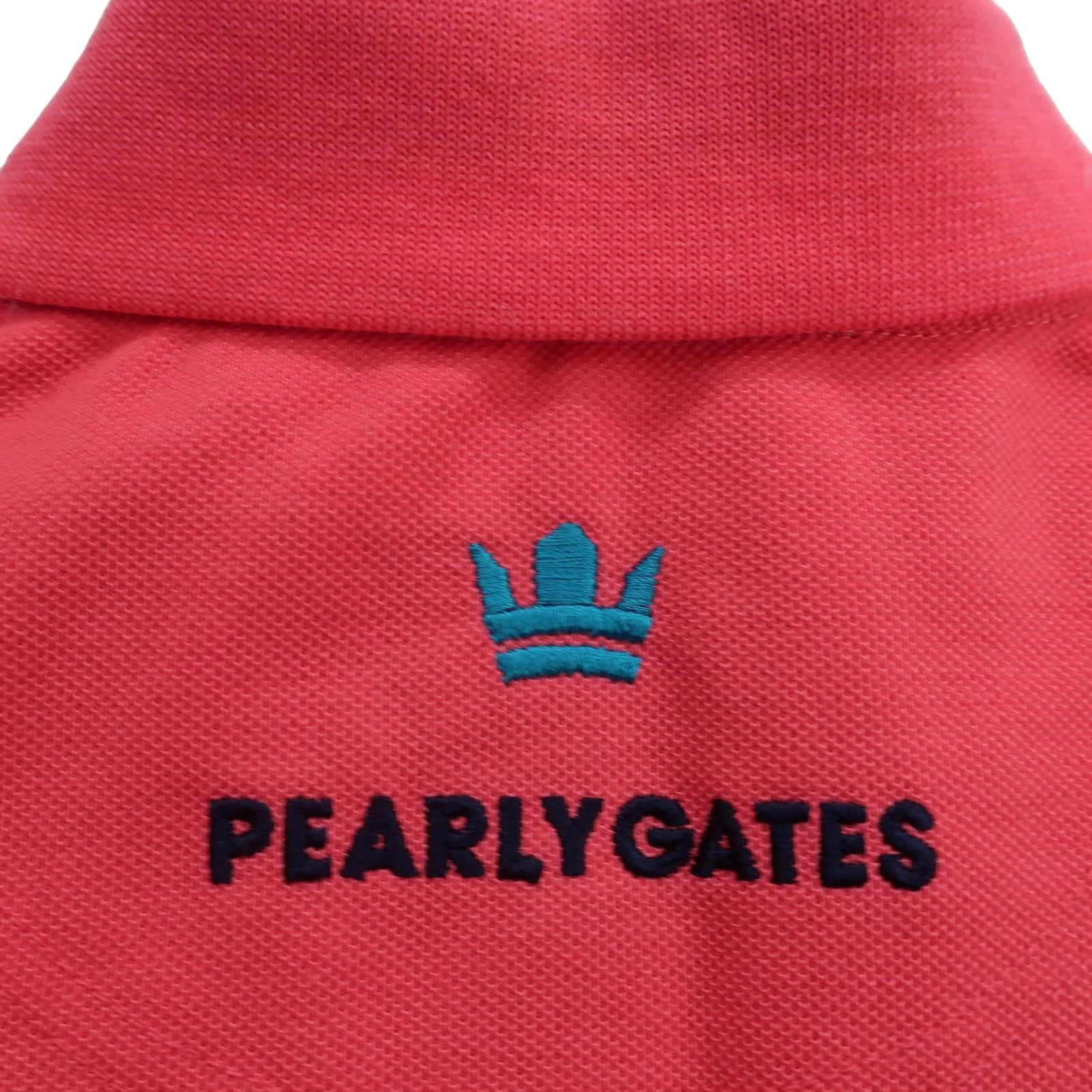 新品未使用♡PEARLY GATES ノースリーブポロシャツ ピンクサイズ1 美品】PEARLY GATES(パーリーゲイツ) ノースリーブポロシャツ ピンク