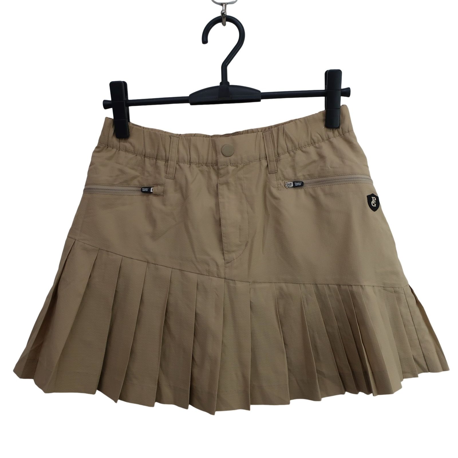美品】PEARLY GATES(パーリーゲイツ) スカート ベージュ レディース 1