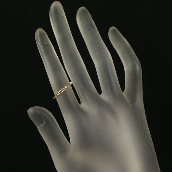 エテ リング ダイヤ ダイヤモンド 7号 K10YG 小売業者 #181577 ete