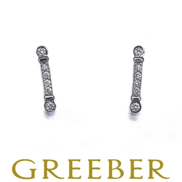 ティファニー ピアス ダイヤ ダイヤモンド フルールドリス バー Pt950