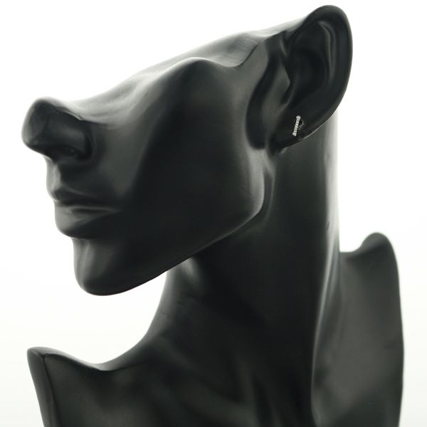 ティファニー ピアス ダイヤ ダイヤモンド フルールドリス バー Pt950