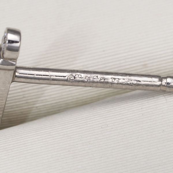 ティファニー ピアス ダイヤ ダイヤモンド フルールドリス バー Pt950