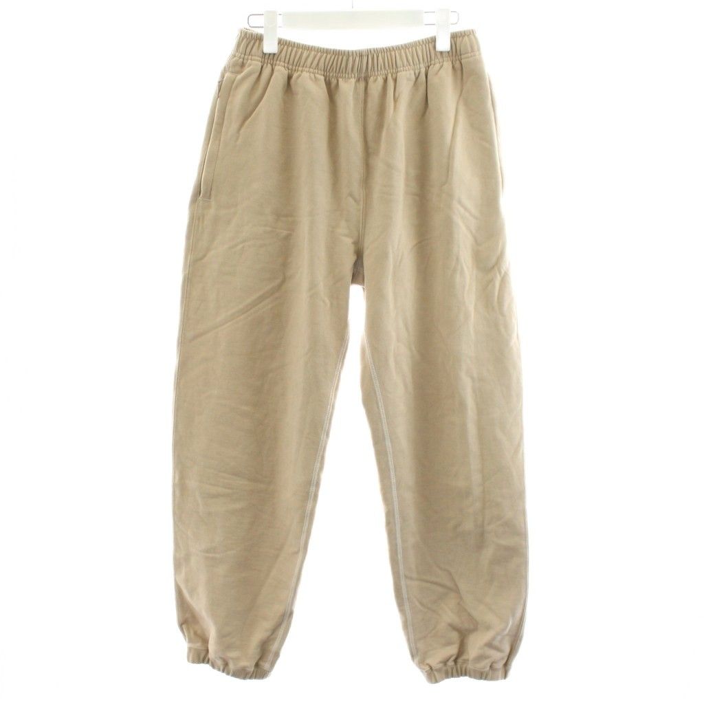 ベイシックス BASICKS LE 0121 W スウェットパンツ ジョガーパンツ ハート 刺繍 M ベージュ 0604 |AN 26