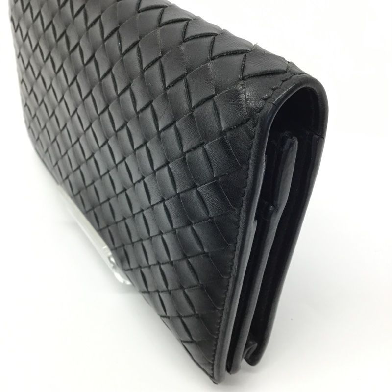 BOTTEGA VENETA【ボッテガヴェネタ】二つ折り長財布 イントレチャート