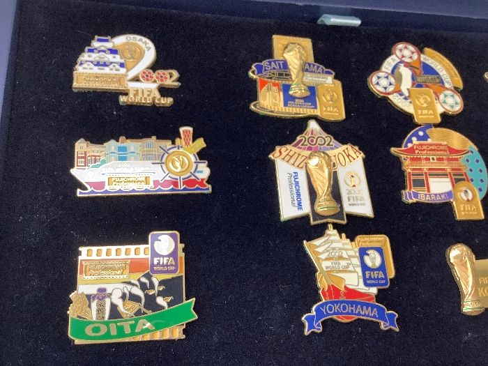 T2 2002年 FIFA日韓ワールドカップ 記念ピンバッジセット - メルカリ