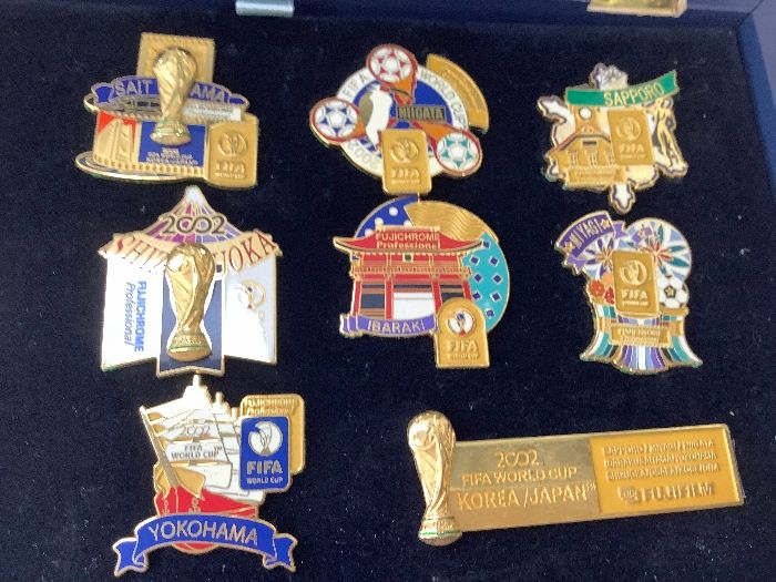 T2 2002年 FIFA日韓ワールドカップ 記念ピンバッジセット - メルカリ