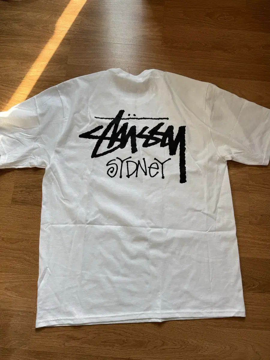STUSSY ステューシー シドニー 白 半袖 Tシャツ