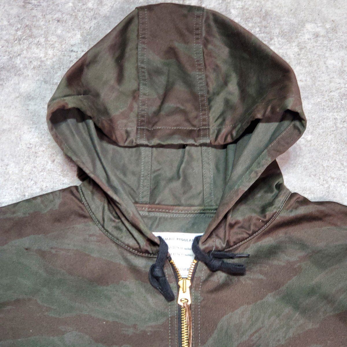 THE REAL McCOY S ザリアルマッコイズ TIGER CAMOUFLAGE PARKA タイガーカモ ライトアウター パーカー TALONジップ 日本製
