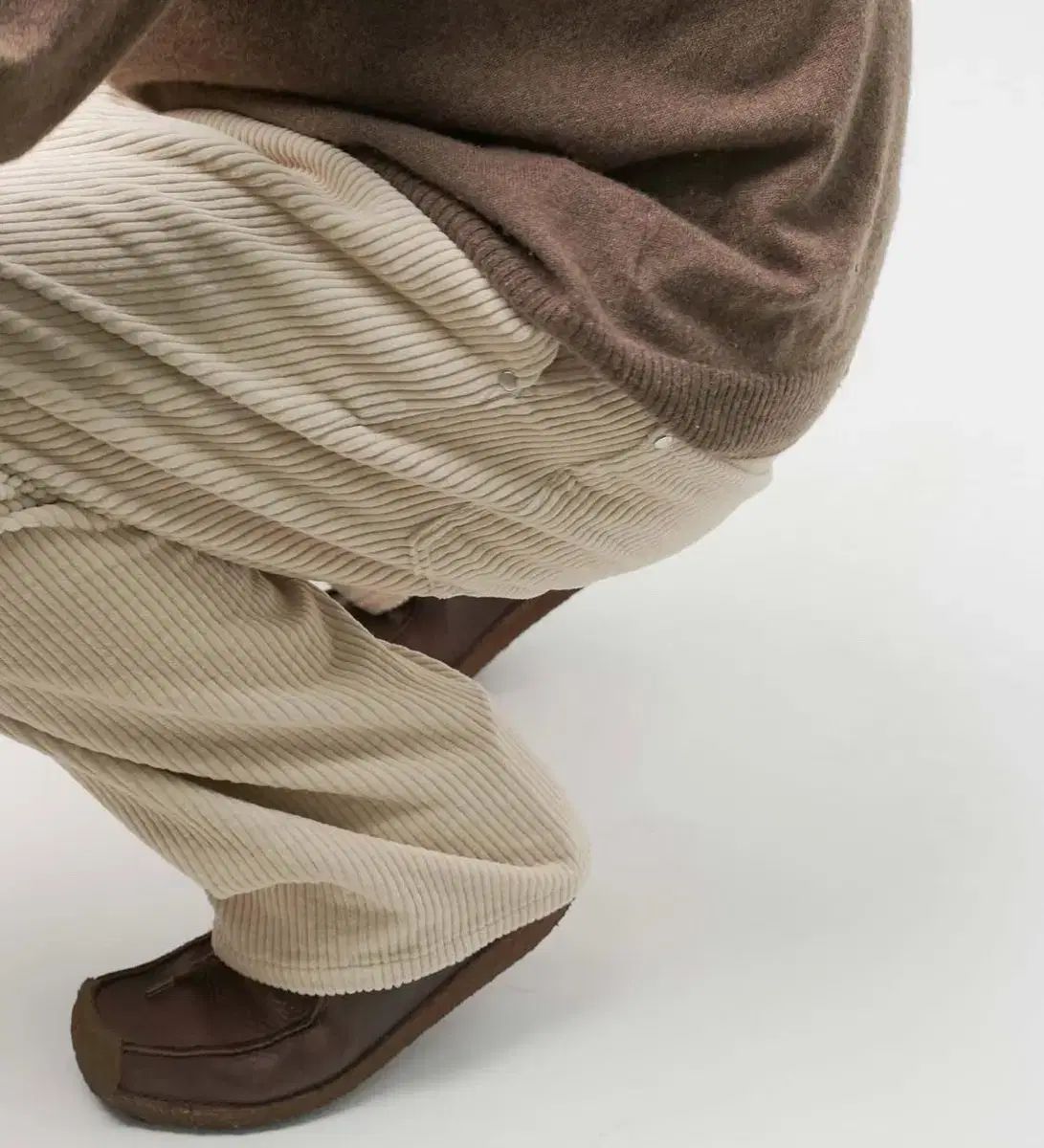 ハムオフィス ham 11パンツ コーデュロイ パンツ ベージュ サイズ 1 28