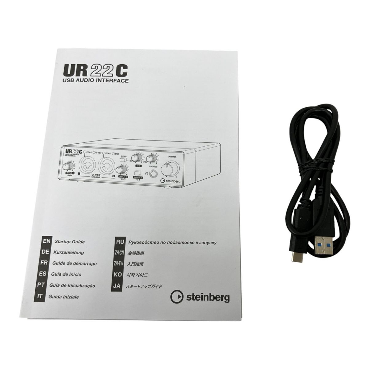 Steinberg UR 22 C スタインバーグ オーディオインターフェイス 音響機器