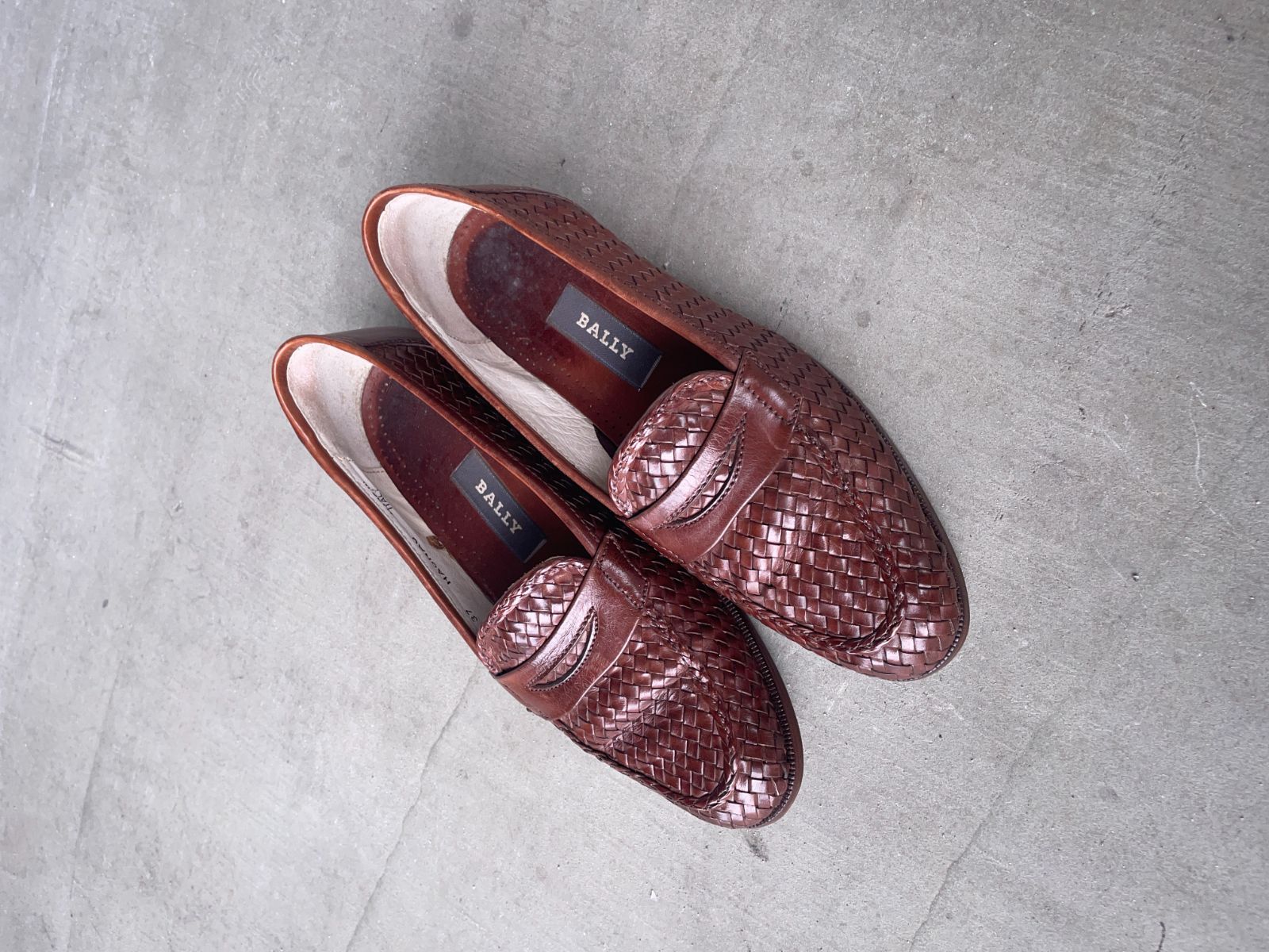 BALLY MESH LOAFERS