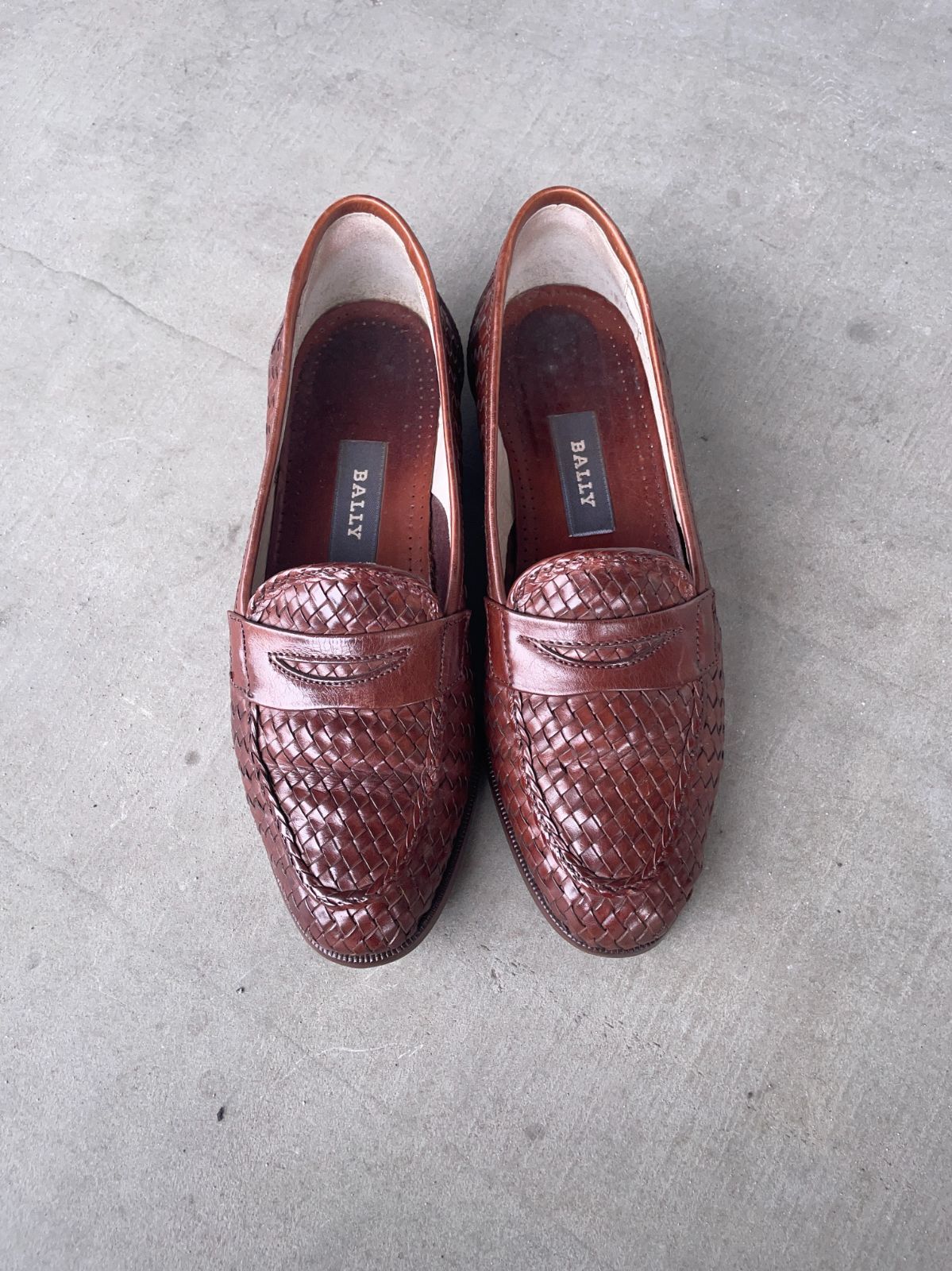 BALLY MESH LOAFERS