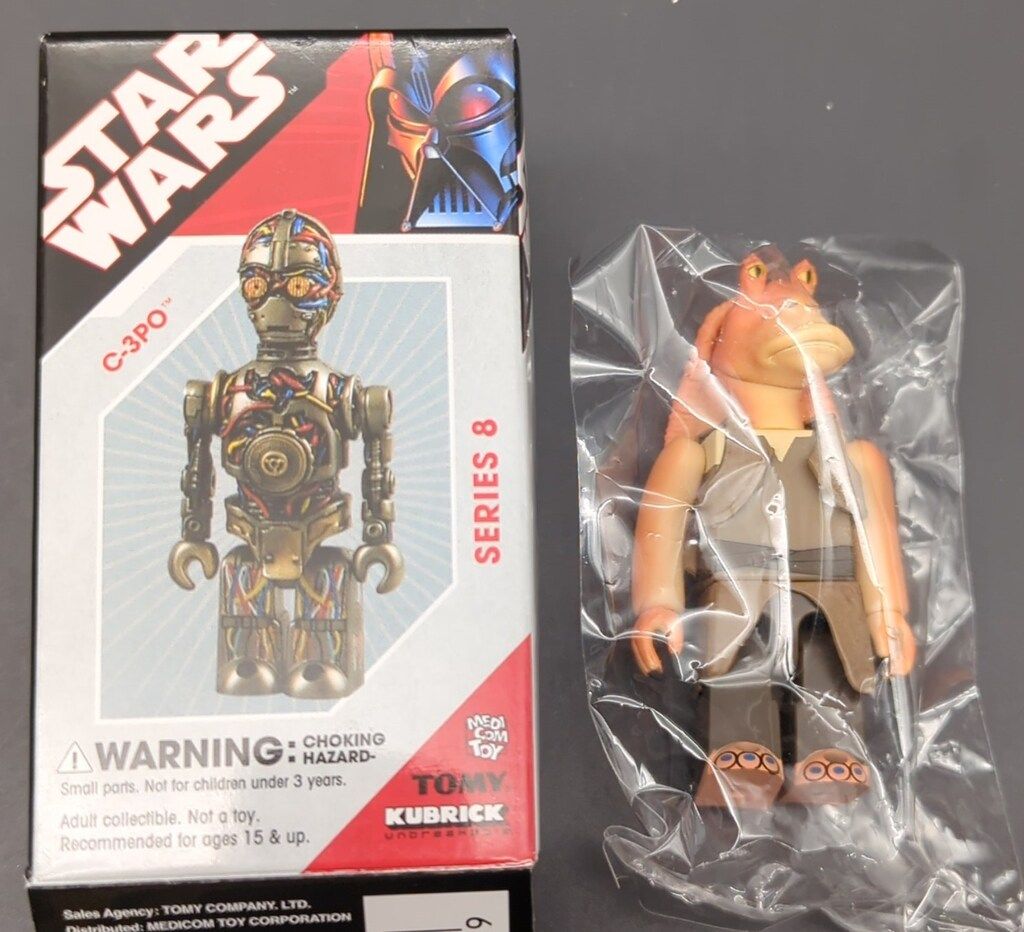 MEDICOM TOY KUBRICK STAR WARS JAR BINKS SERIES 8