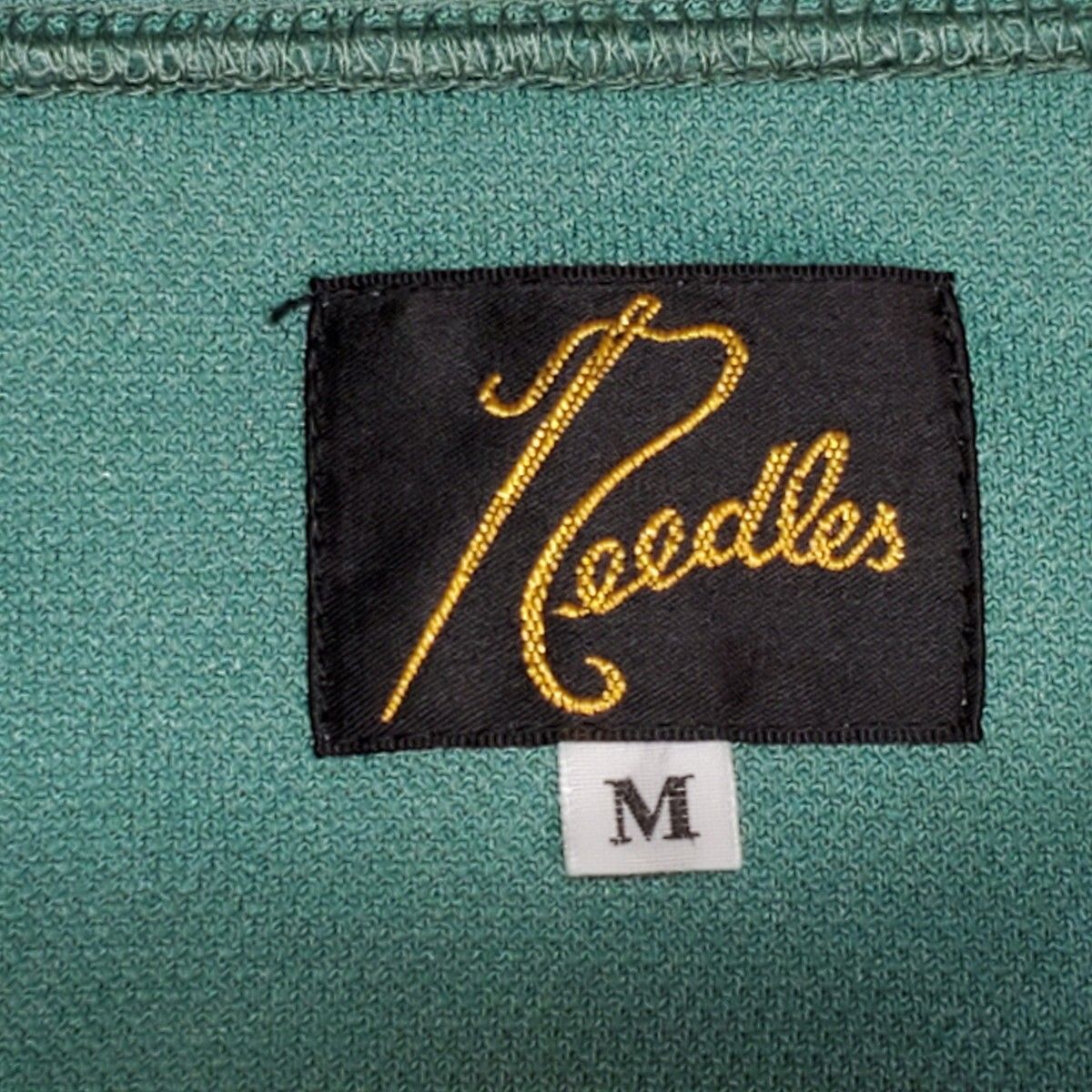 Needles ニードルス MR284 トラックジャケット ジャージ 刺繍 グリーン