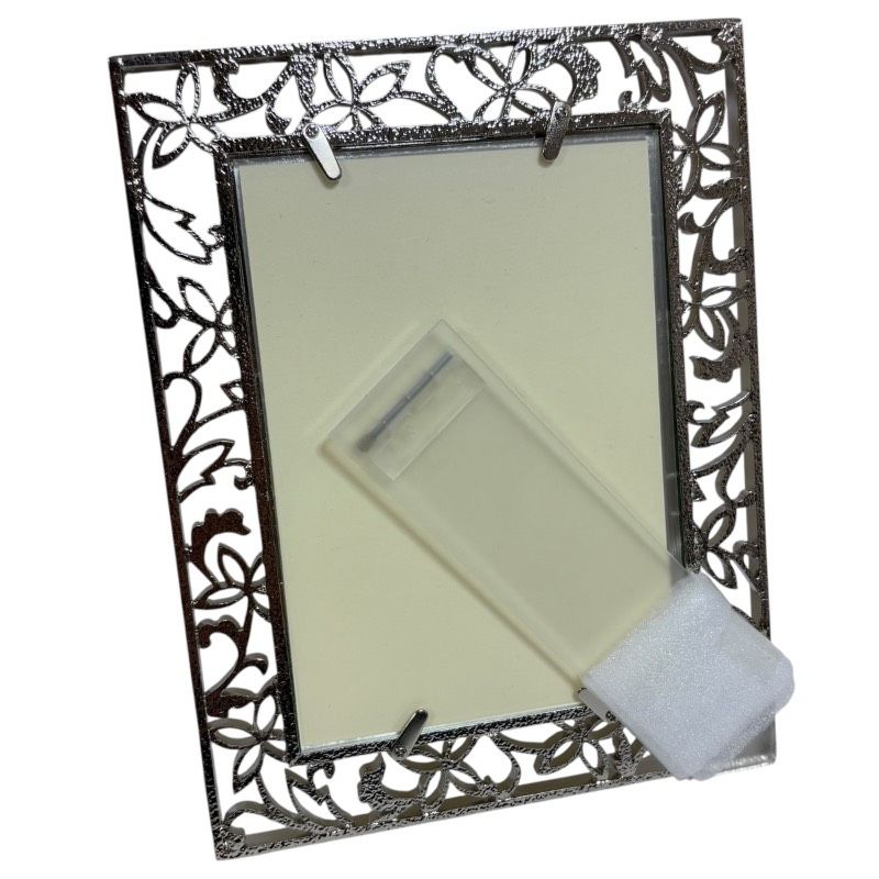 未使用】銀座和光 WAKO クロック＆フォトフレーム セット シルバー