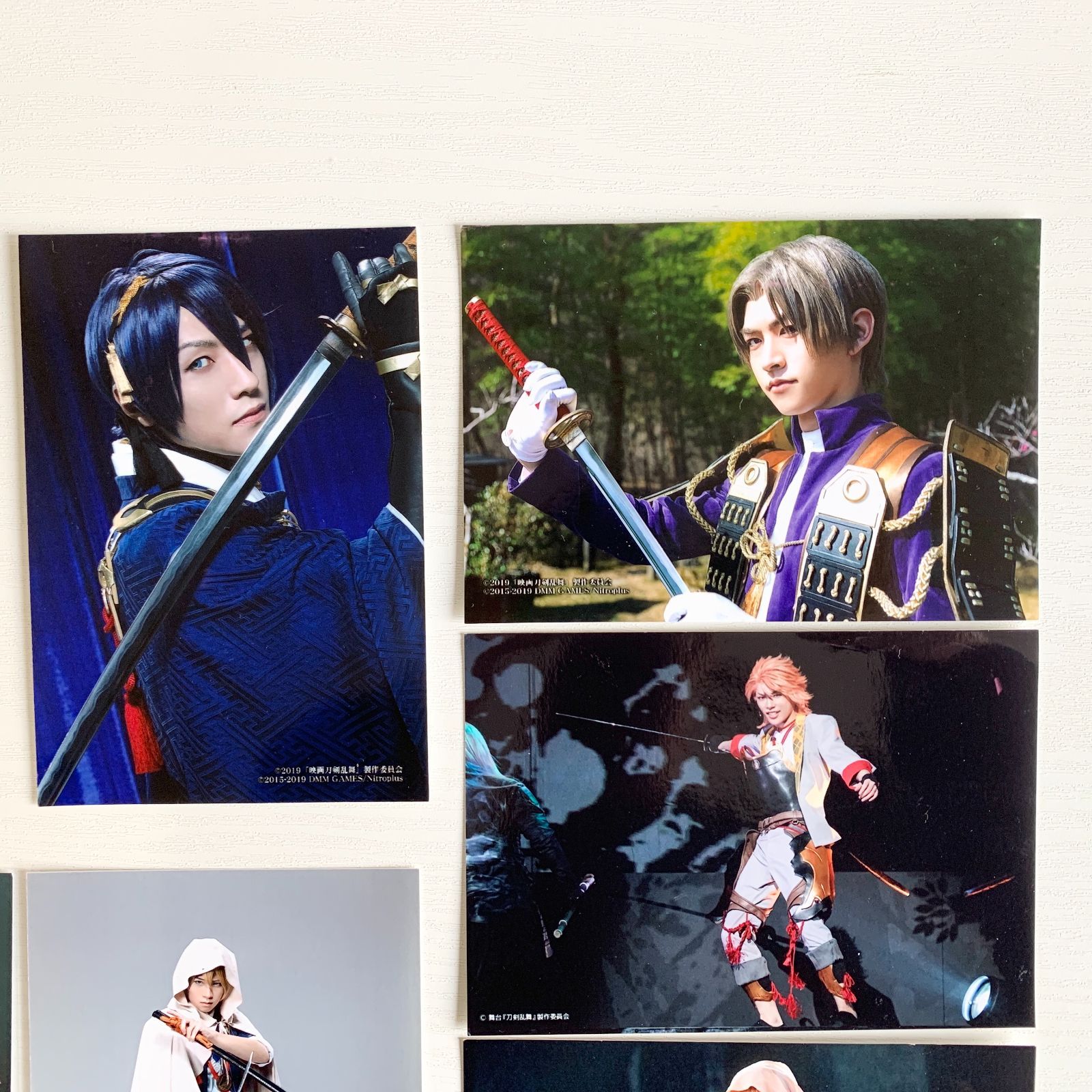 刀剣乱舞-ONLINE- 舞台 刀剣乱舞 とうらぶ ブロマイド 三日月宗近 へし