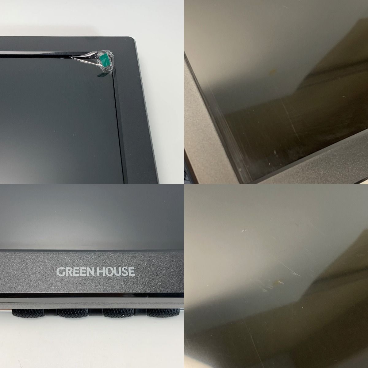  GREEN HOUSE グリーンハウス ポータブルテレビ AC電源 バッテリ内蔵 GH-PTV 19 B-BK 19インチ その他 テレビ本体