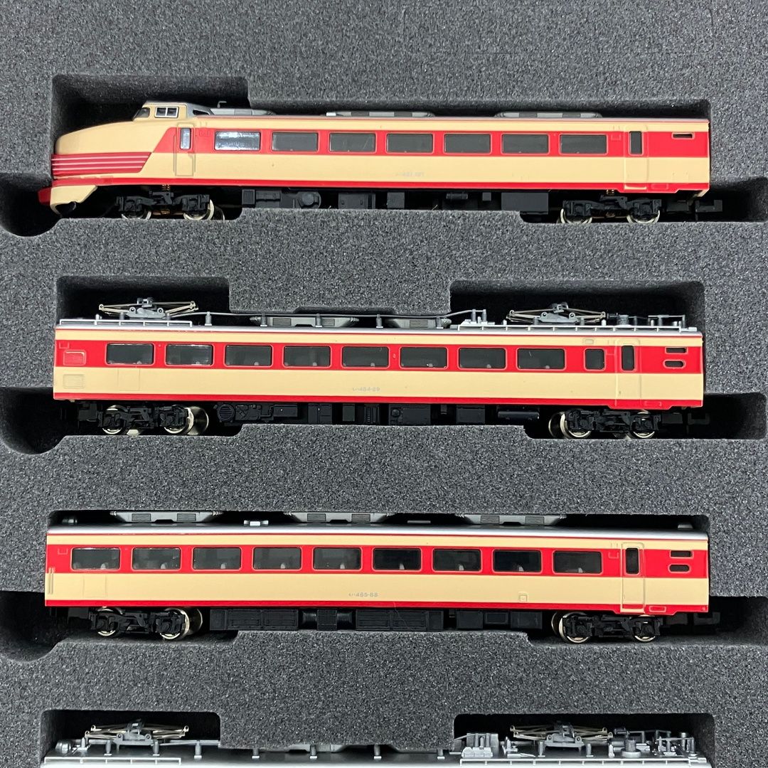 92628 JR 485系 特急電車 (ボンネットタイプ) 基本6両セット 走行動作