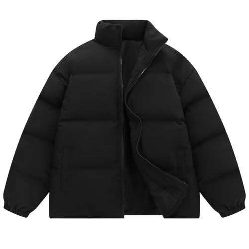 Amyni ダウンジャケット メンズ コート 冬服 中綿ジャケット 無地 厚手 防寒 防風 暖か 大きいサイズ ダウンコート 通勤 通学 登山 アウトドア 男女兼用 アウターpo 08 cfdf 38