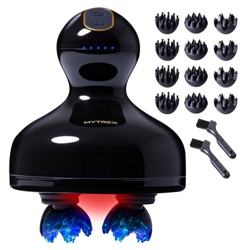 マイベストで受賞 MYTREX マイトレックス EMS HEAD SPA PRO ヘッドスパ 電動頭皮ブラシ 頭皮エステ フェイスケア 頭皮洗浄 電気針 美容家電 防水 コードレス ギフト プレゼント イーエムエスヘッドスパプロ MT-EH 4 de 5 af 2 f