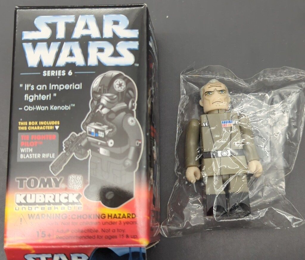 MEDICOM TOY KUBRICK STAR WARS GRAND MOFF WILHUFF TARKIN SERIES 6
