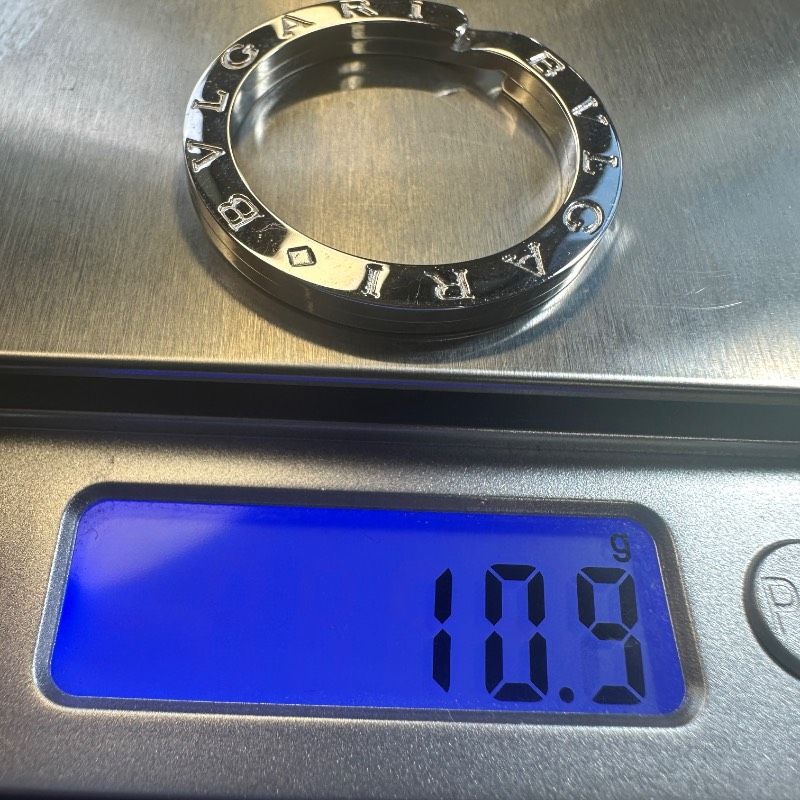  ブルガリ キーリング シルバー925 刻印 GT BK 3 キーホルダー キーリング 小物