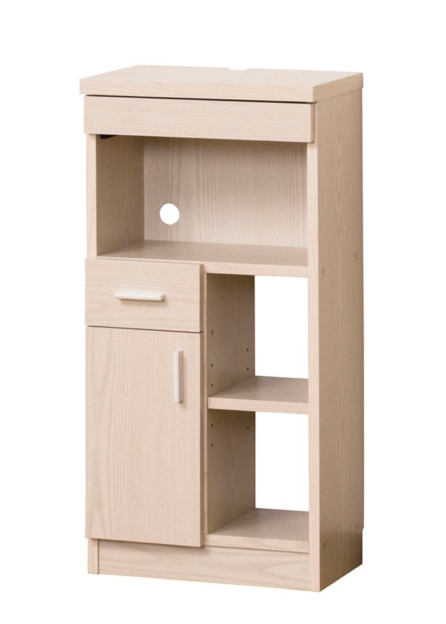 クロシオ 光電話の機器やルーターを収納したときに配線がスムーズ NEWルーター収納 40 W D 26 5 H 80 cm 完成品 は