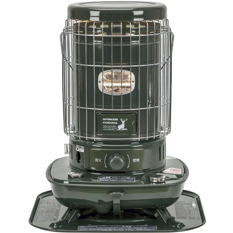 キャプテンスタッグ CAPTAIN STAG セット キャプテンスタッグ×コロナ 石油ストーブ SL-51 CSA ダークグリーン