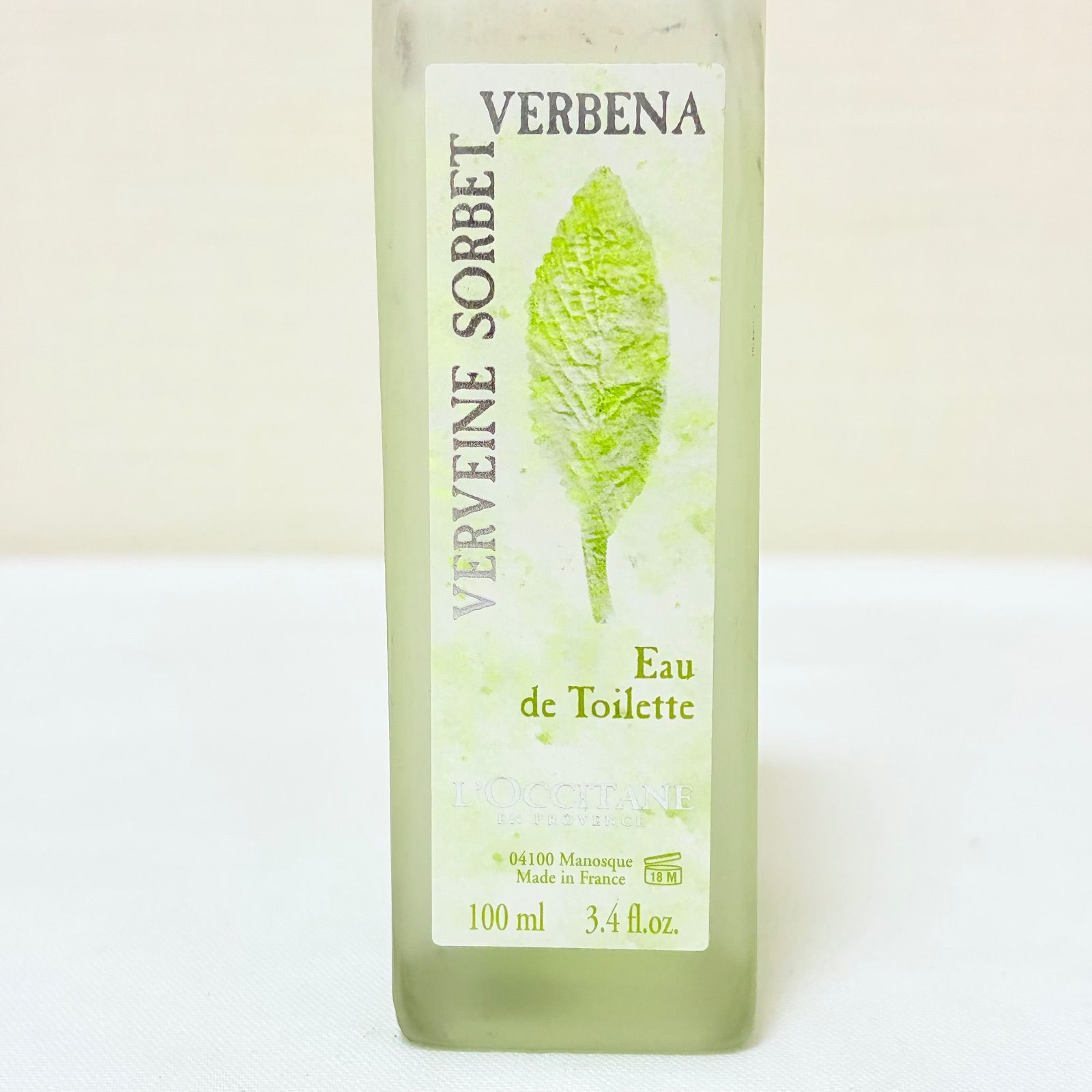 廃盤品 L'OCCITANE SORBET Verveine eau de toilette ロクシタン