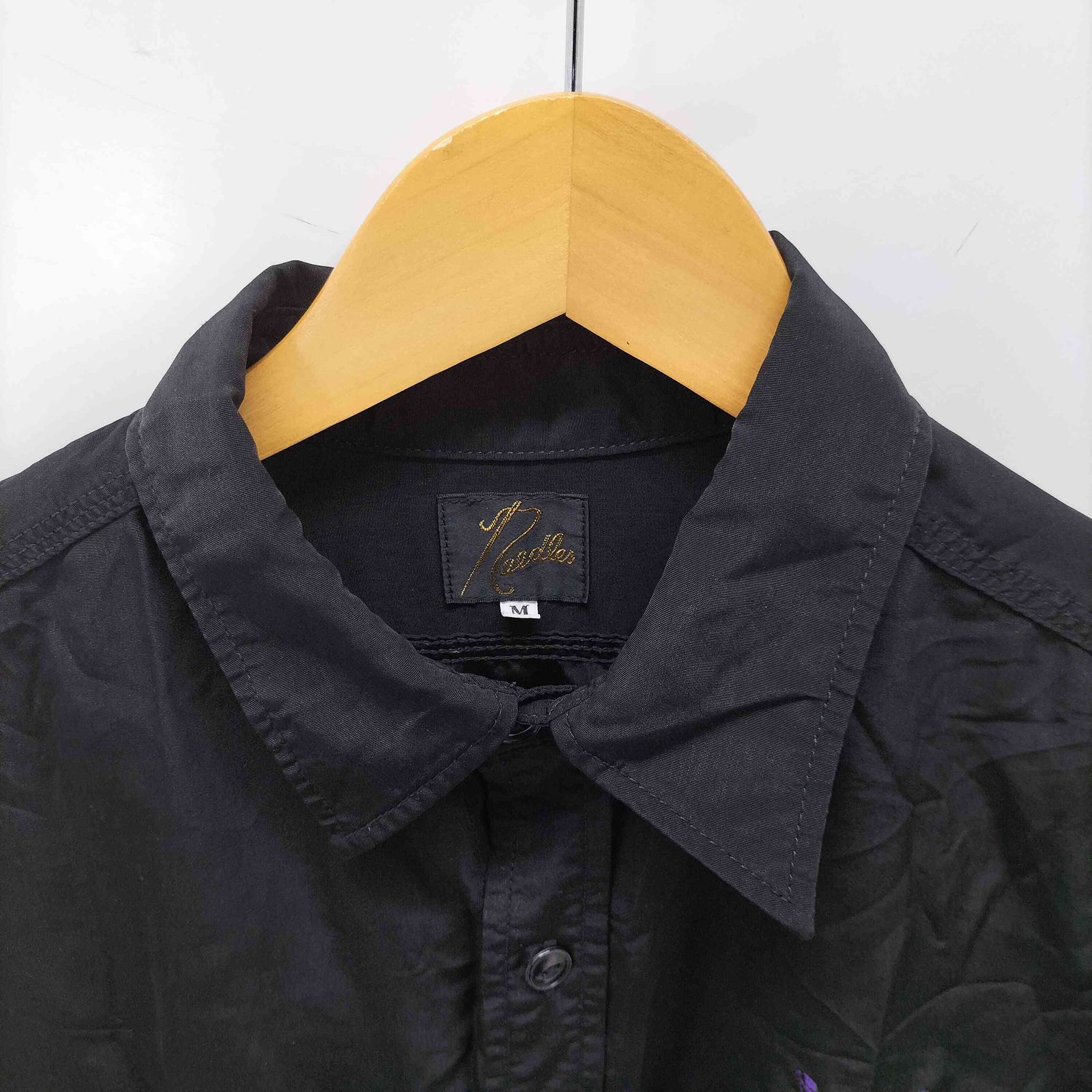 ニードルズ Needles S/S Work Shirt - Poly Cloth メンズ JPN：M