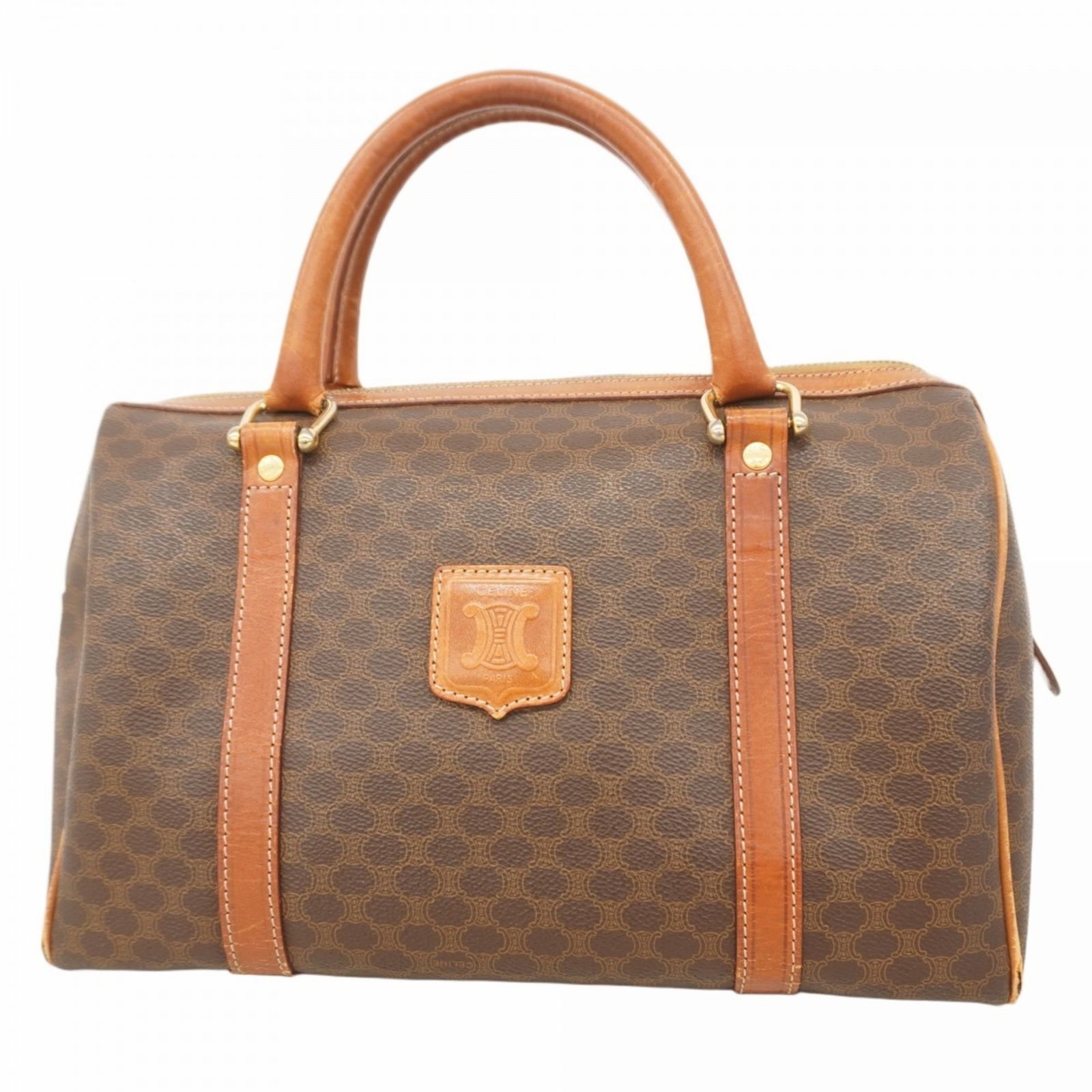 セリーヌ(Celine) セリーヌ 節約 ハンドバッグ マカダム ブラウン