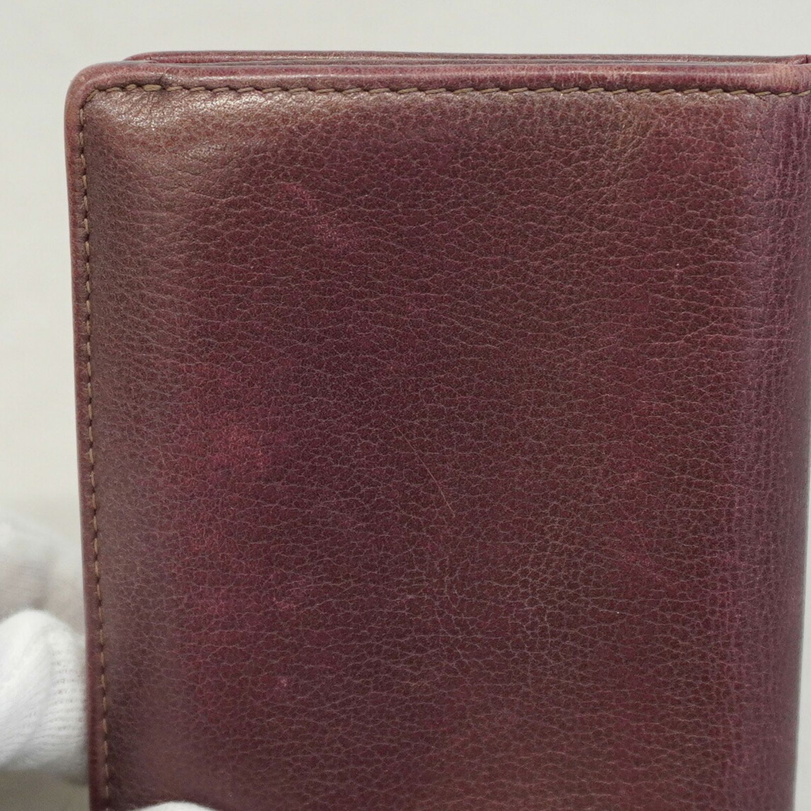 シャネル(Chanel) シャネル 名刺入れ・カードケース カメリア レザー