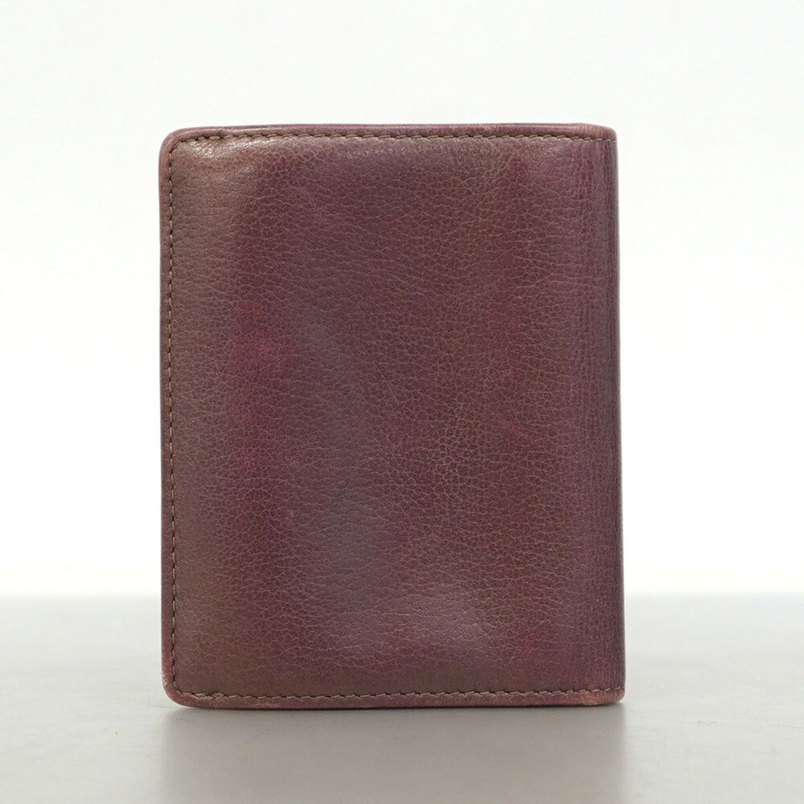 【5pa0991-h】シャネル カードケース カメリア レザー ライトパープル シルバー金具【中古】レディース シャネル(Chanel) シャネル 名刺入れ・カードケース カメリア レザー