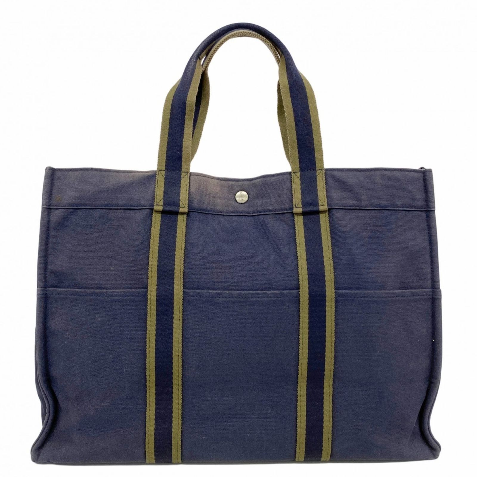 エルメス(Hermes) エルメス トートバッグ フールトゥGM キャンバス 